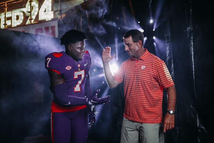 Dabo Swinney Bradley Shaw